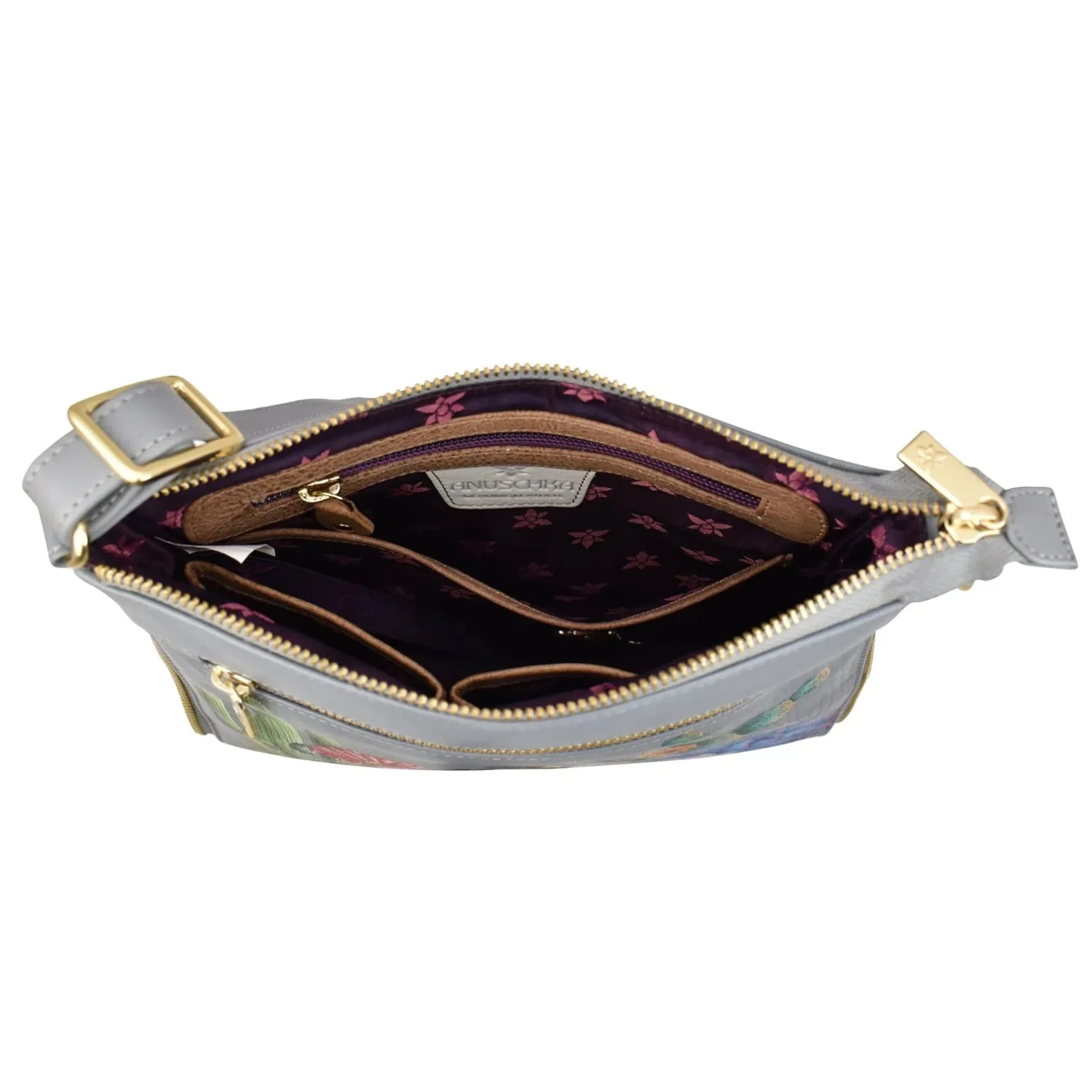 Anuschka, Expandable Travel Crossbody
