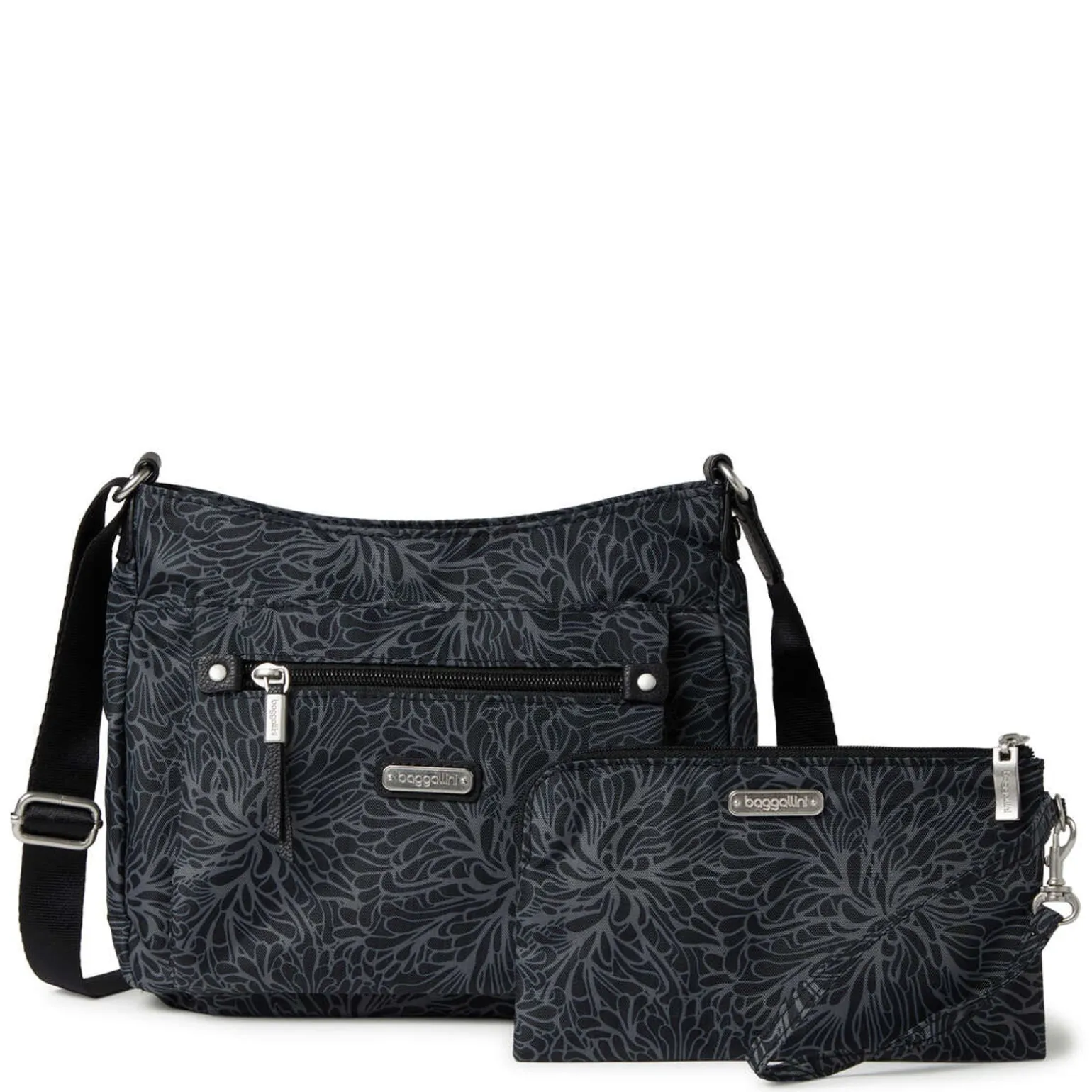 Baggilini, Uptown Bagg with RFID Phone Wristlet