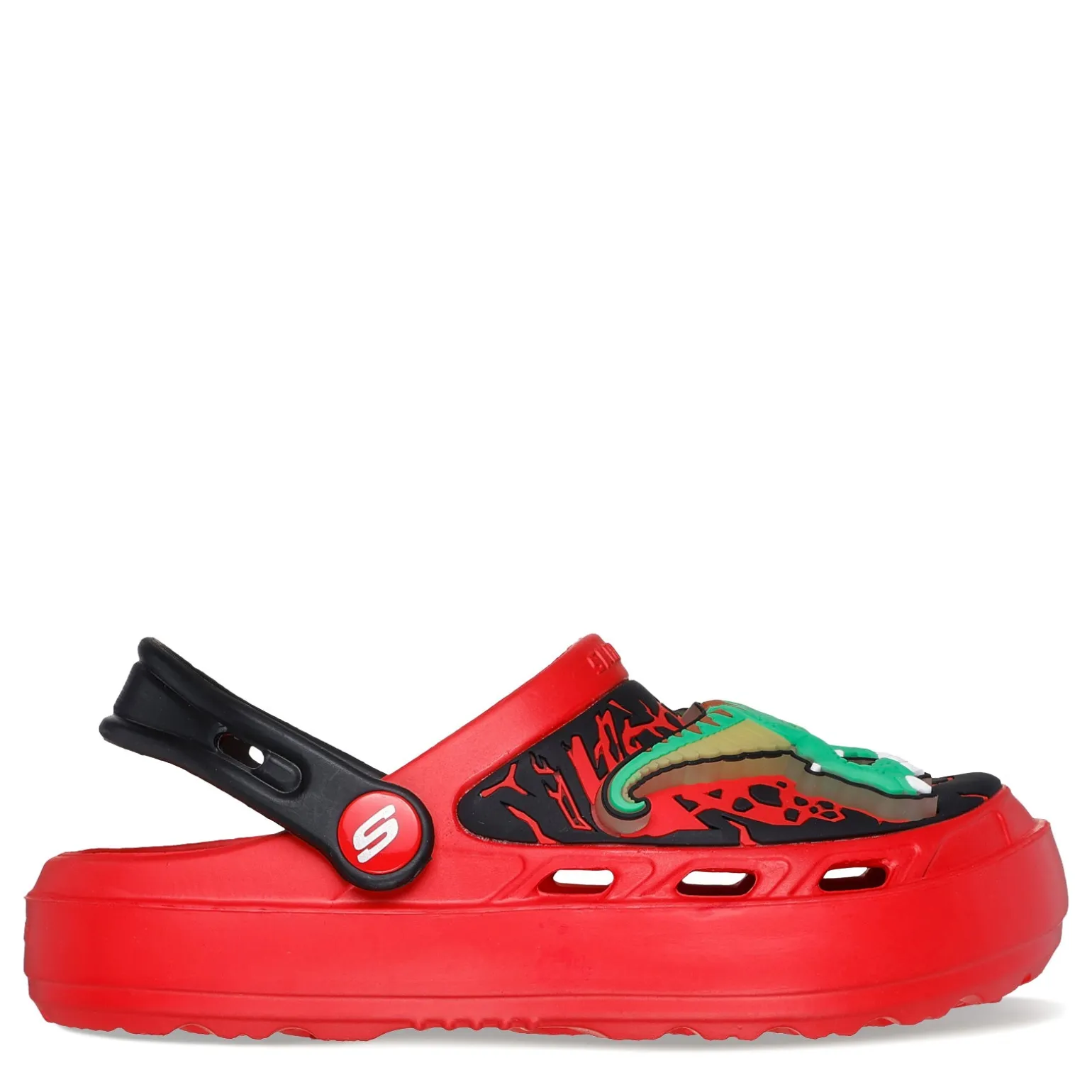 Boy's Skechers, Foamies: Swifters - T-Rex-Brights Clog - Little Kid & Big Kid
