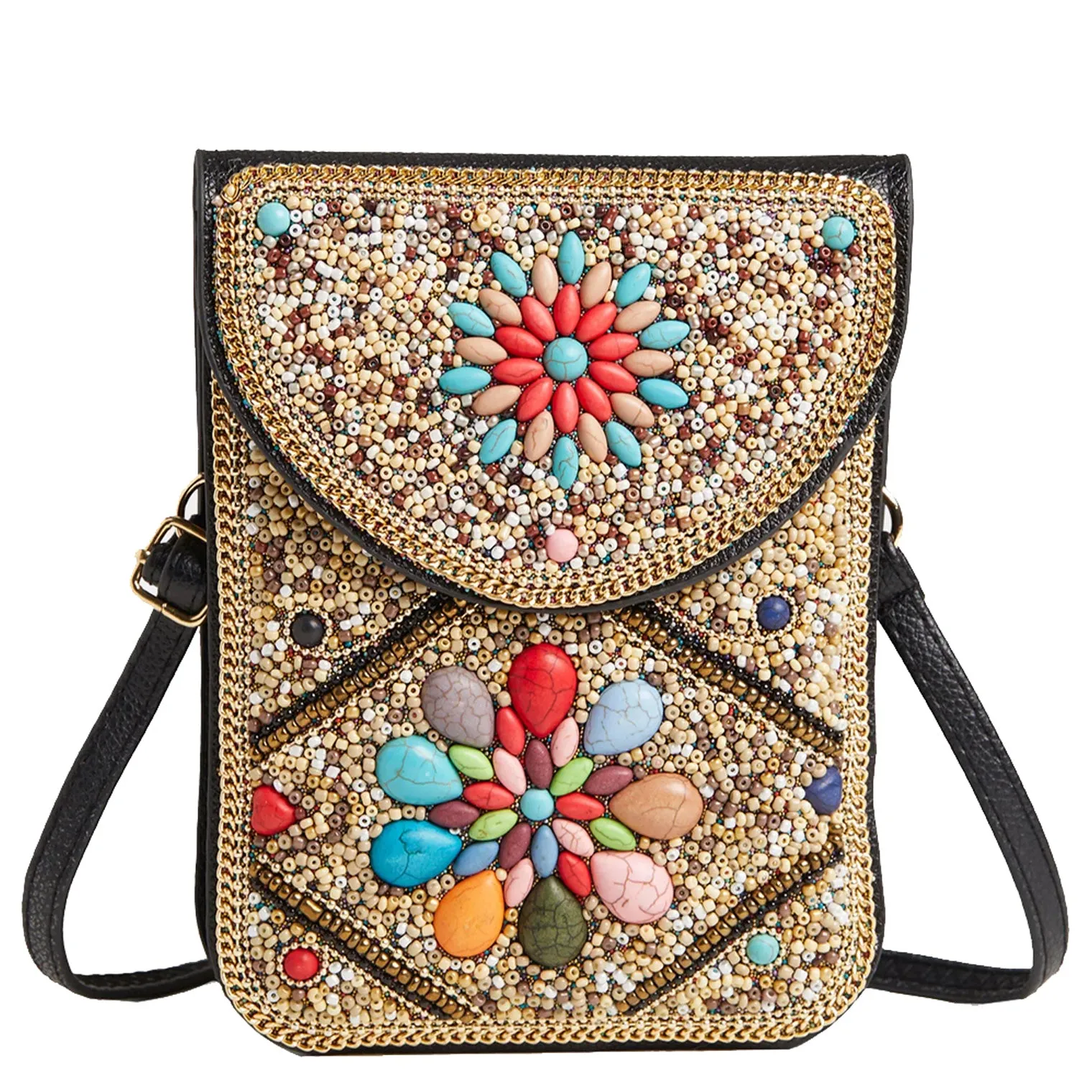 Coco & Carmen, Artisan Beaded Crossbody