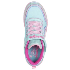 Girl's Skechers, Heart Lights - Retro Hearts Sneaker - Little Kid