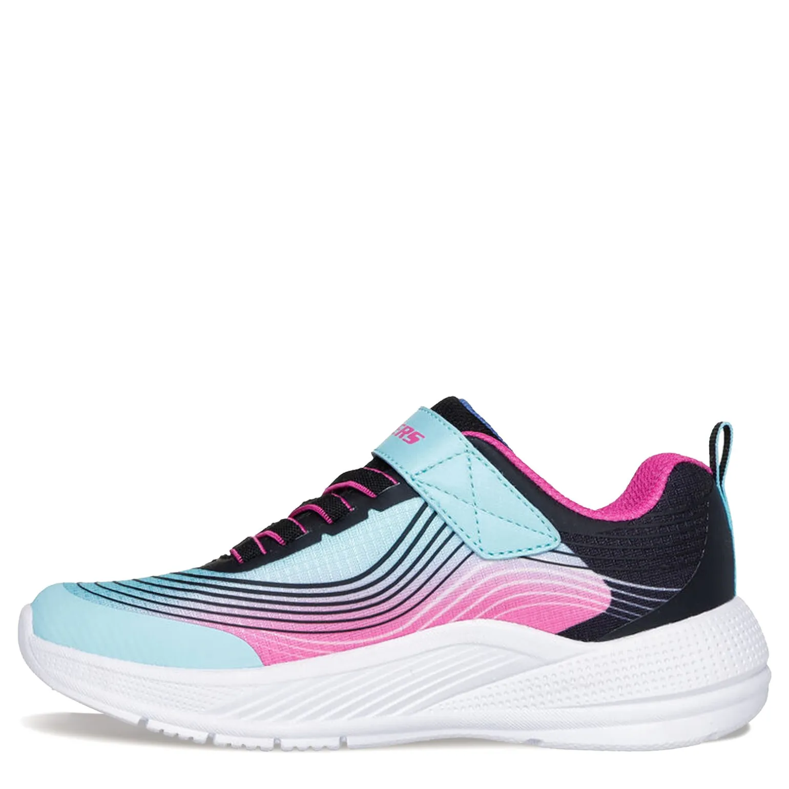 Girl's Skechers, Microspec Advance Sneaker - Little Kid & Big Kid