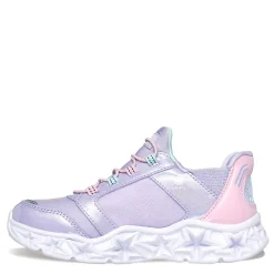 Girl's Skechers, Slip-ins: Galaxy Lights - Bright Cosmic Sneaker - Little Kid
