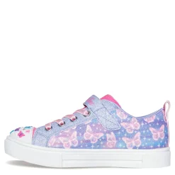 Girl's Skechers, Twinkle Toes: Twinkle Sparks - Ombre Flutter Sneaker - Little Kid