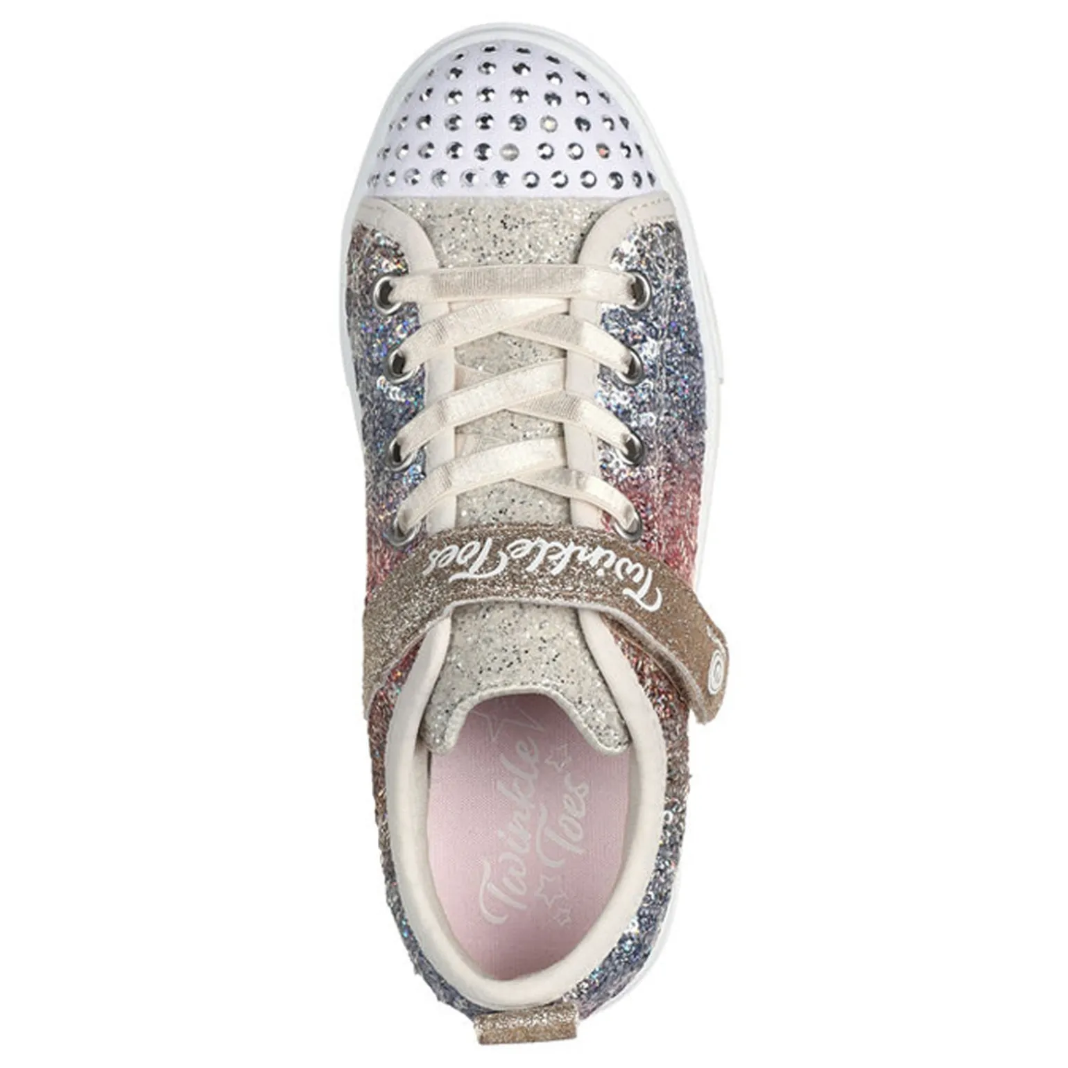 Girl's Skechers, Twinkle Toes: Twinkle Sparks - Sequin Flash Sneaker - Little Kid