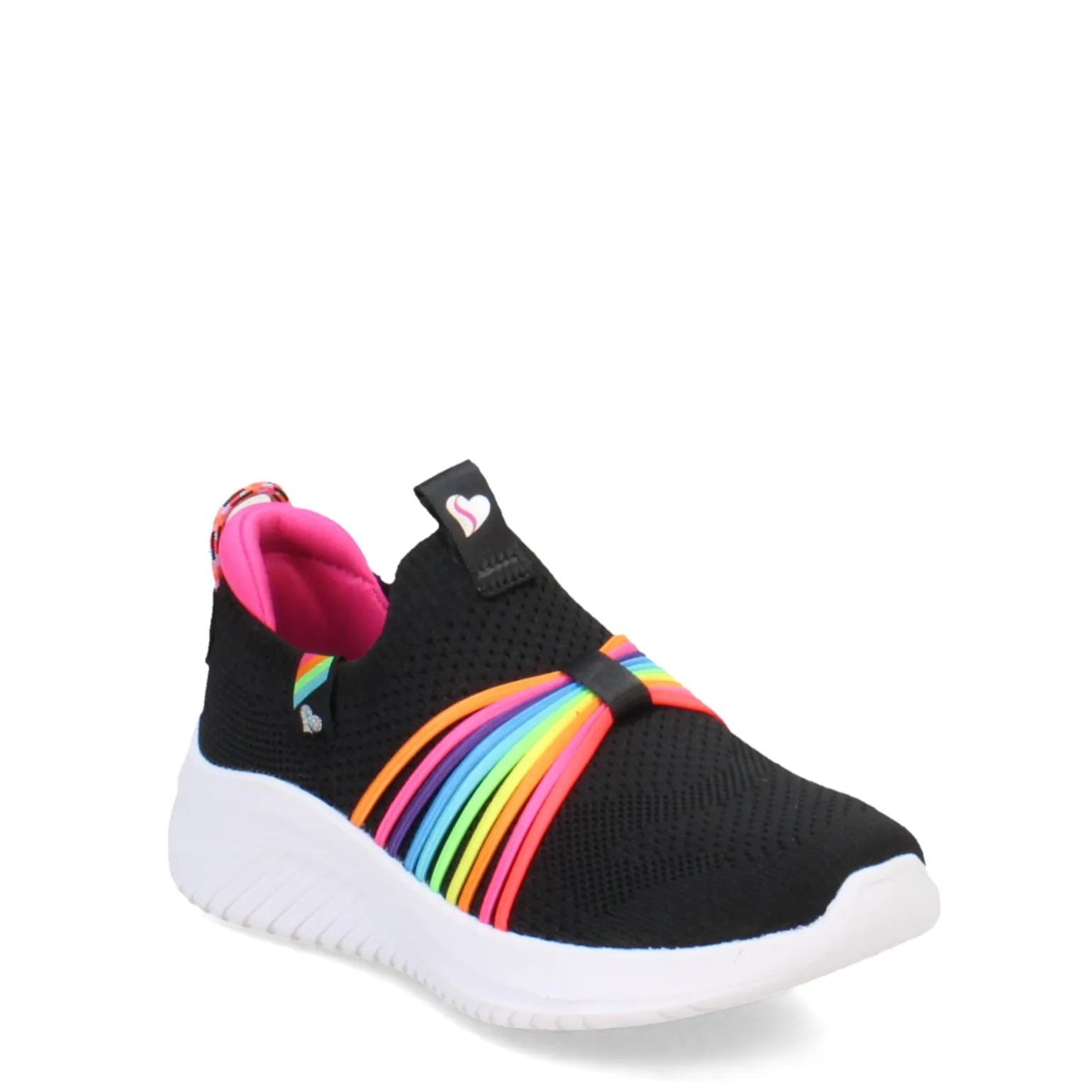 Girl's Skechers, Ultra Flex 3.0 - Rainbow Speed Sneaker – Little Kid