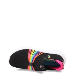 Girl's Skechers, Ultra Flex 3.0 - Rainbow Speed Sneaker â€“ Little Kid