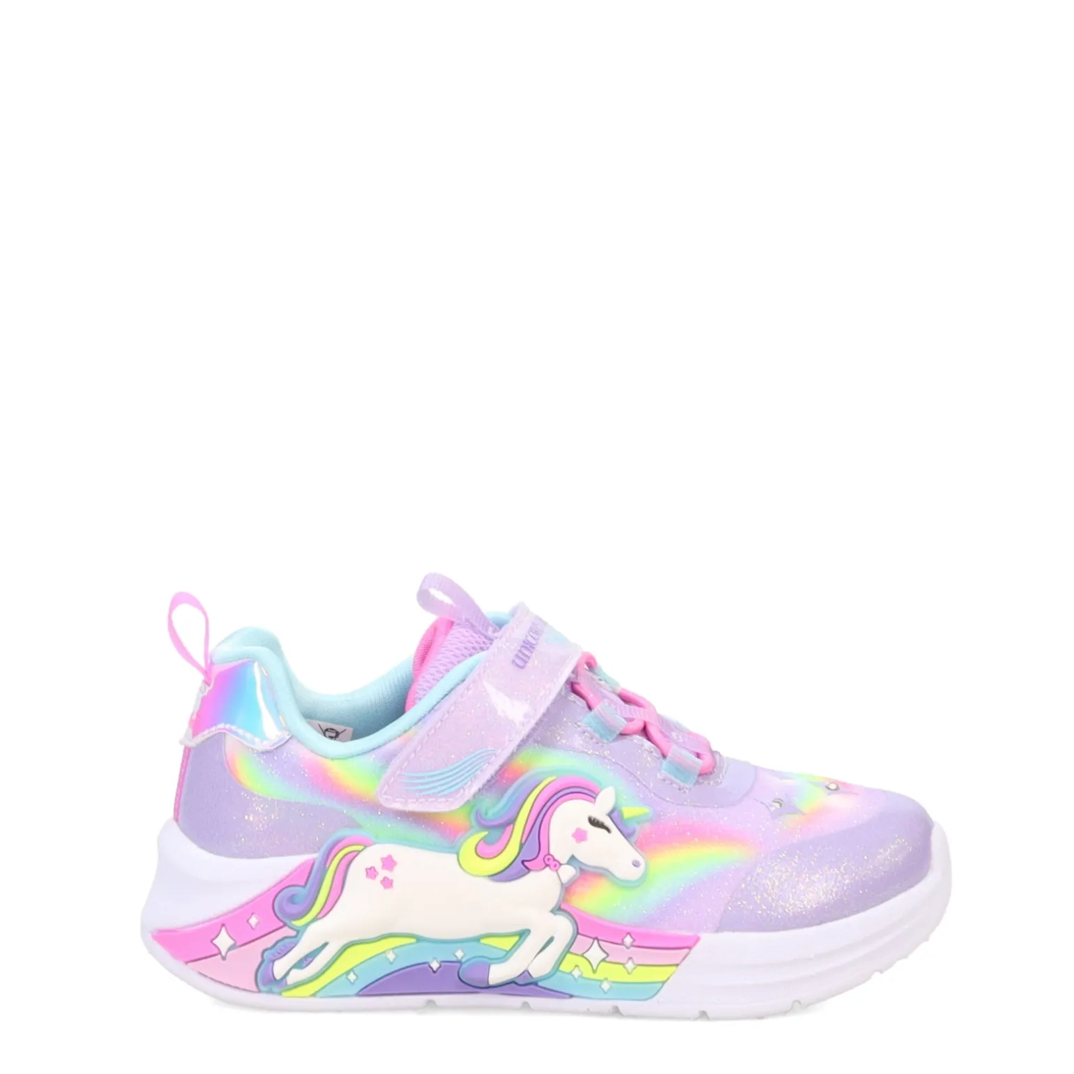 Girl's Skechers, Unicorn Chaser Sneaker -Toddler