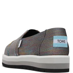 Girl's Toms, Alpargata Platform Slip-On - Little Kid & Big Kid