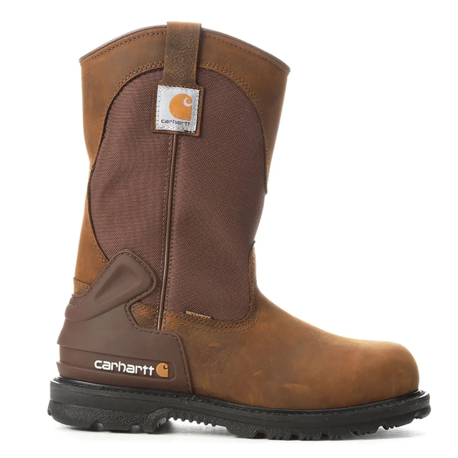 Men's Carhartt, 11in Waterproof Wellington Steel Toe Boot