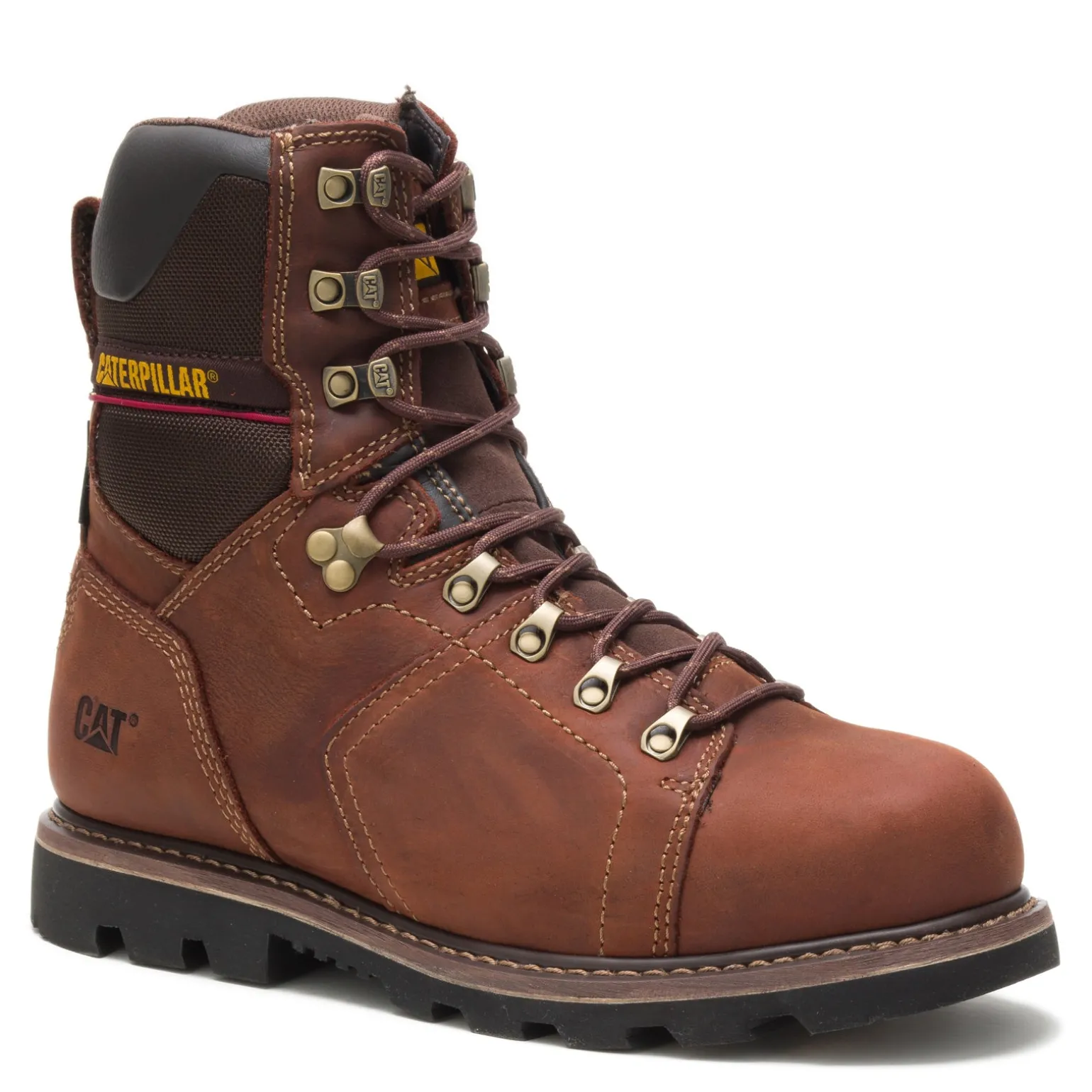 Men's Caterpillar, Alaska 2.0 8-inch Steel Toe Waterproof Toe Work Boot