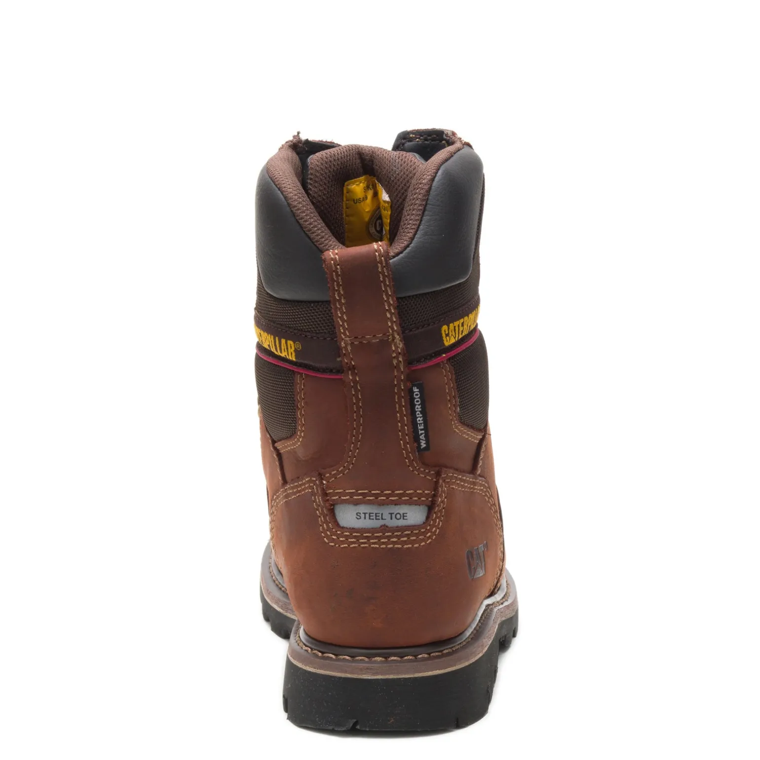 Men's Caterpillar, Alaska 2.0 8-inch Steel Toe Waterproof Toe Work Boot