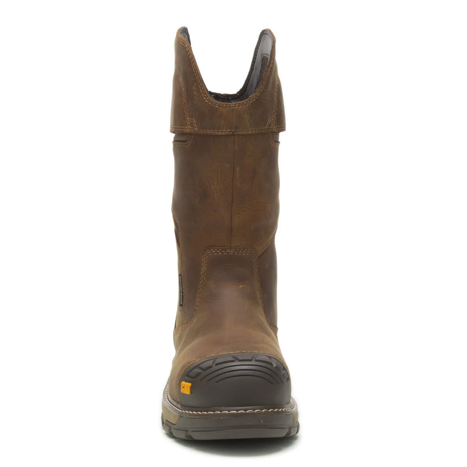 Men's Caterpillar, Excavator Superlite Pull-On Waterproof Carbon Composite Toe Work Boot