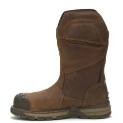 Men's Caterpillar, Excavator Superlite Pull-On Waterproof Carbon Composite Toe Work Boot