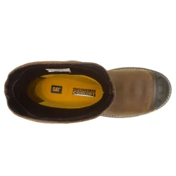 Men's Caterpillar, Excavator Superlite Pull-On Waterproof Carbon Composite Toe Work Boot
