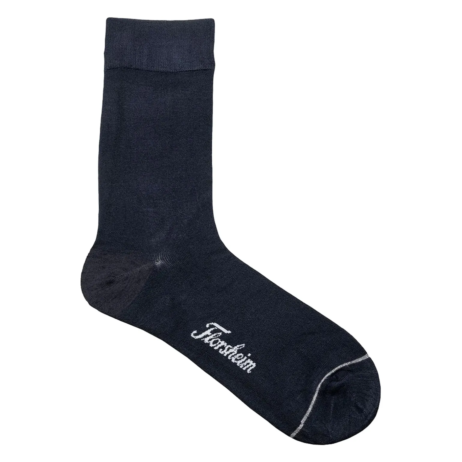 Men's Florsheim, Bamboo Flat Crew Dress Socks - One Pair