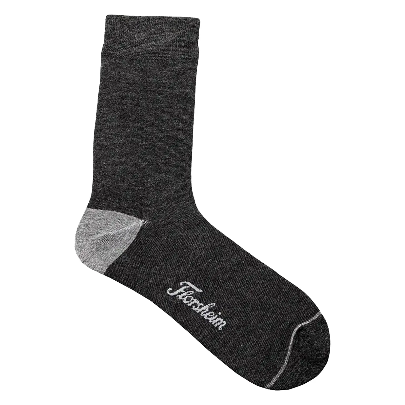 Men's Florsheim, Bamboo Flat Crew Dress Socks - One Pair
