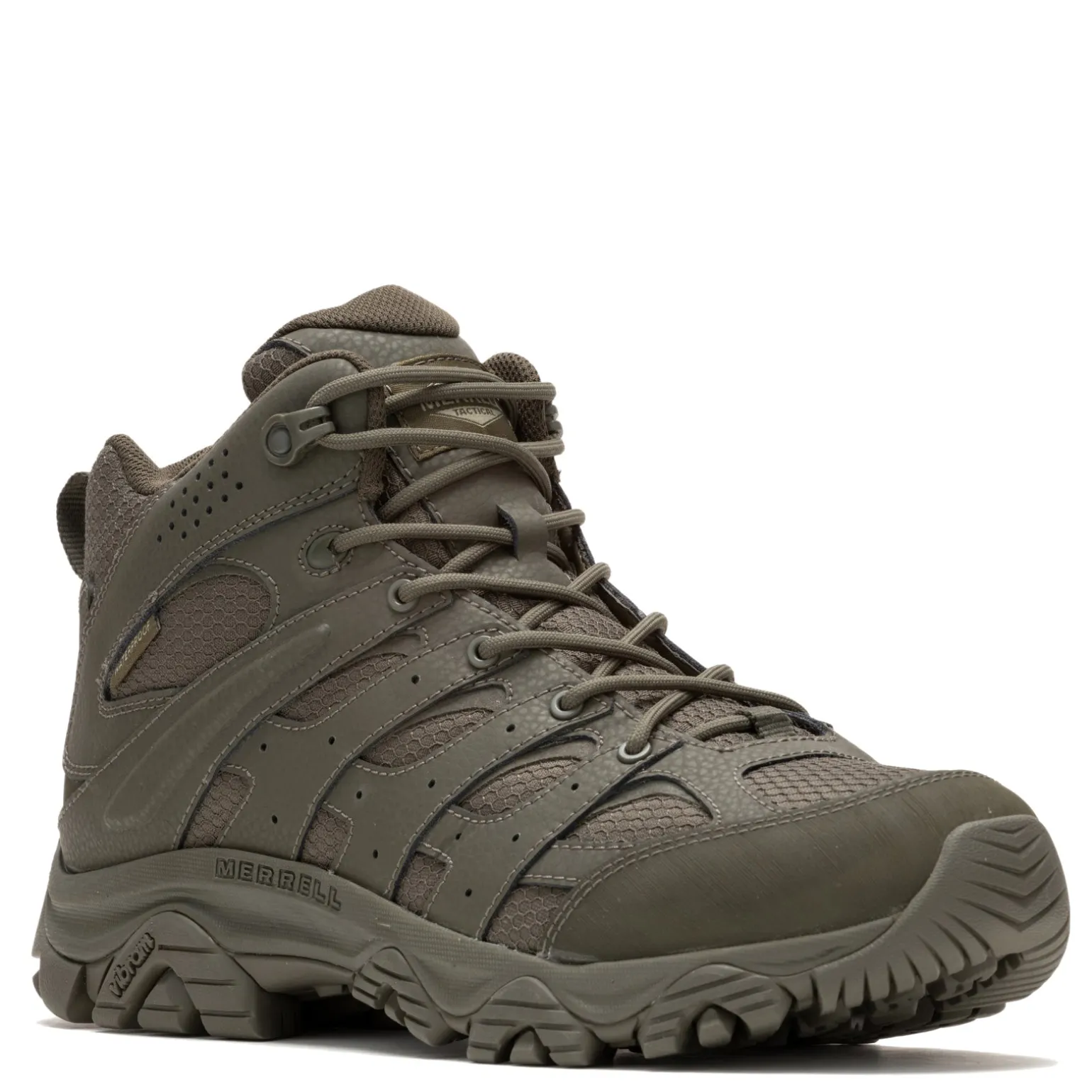 Men's Merrell, Moab 3 Mid WP Tactical Work Boot