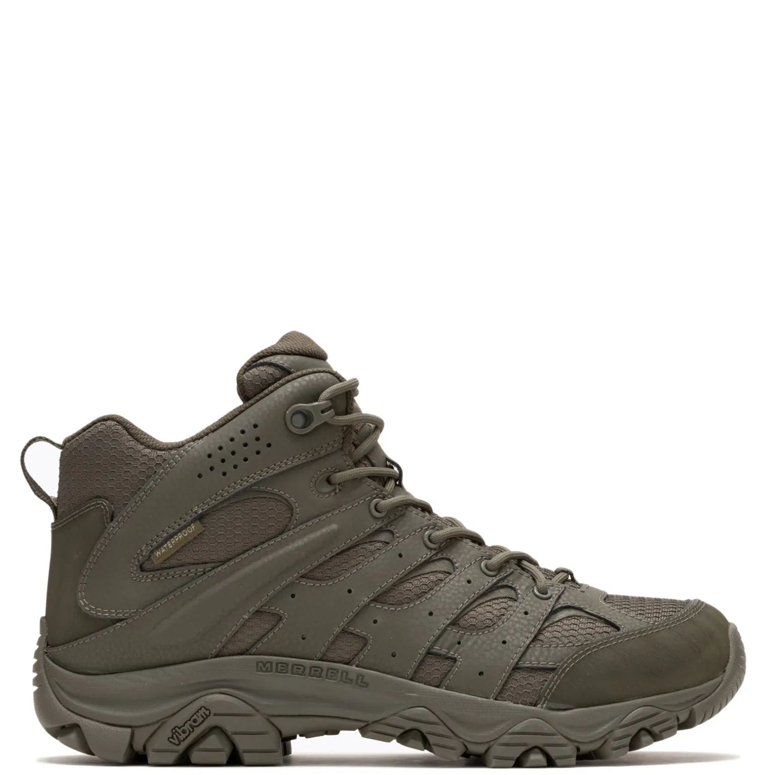 Men's Merrell, Moab 3 Mid WP Tactical Work Boot
