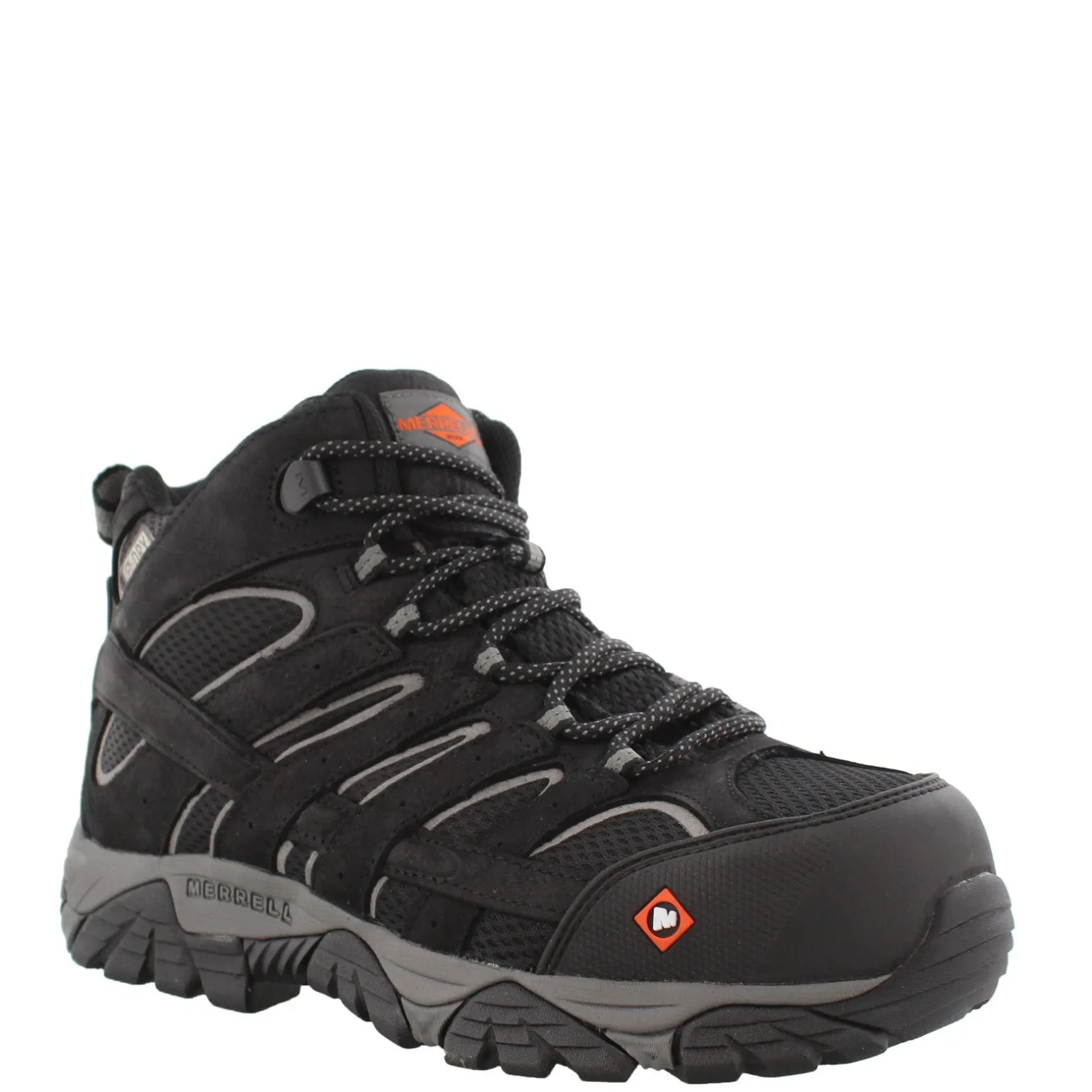 Men's Merrell, Moab Vertex Mid Waterproof Comp Toe - Wide Width