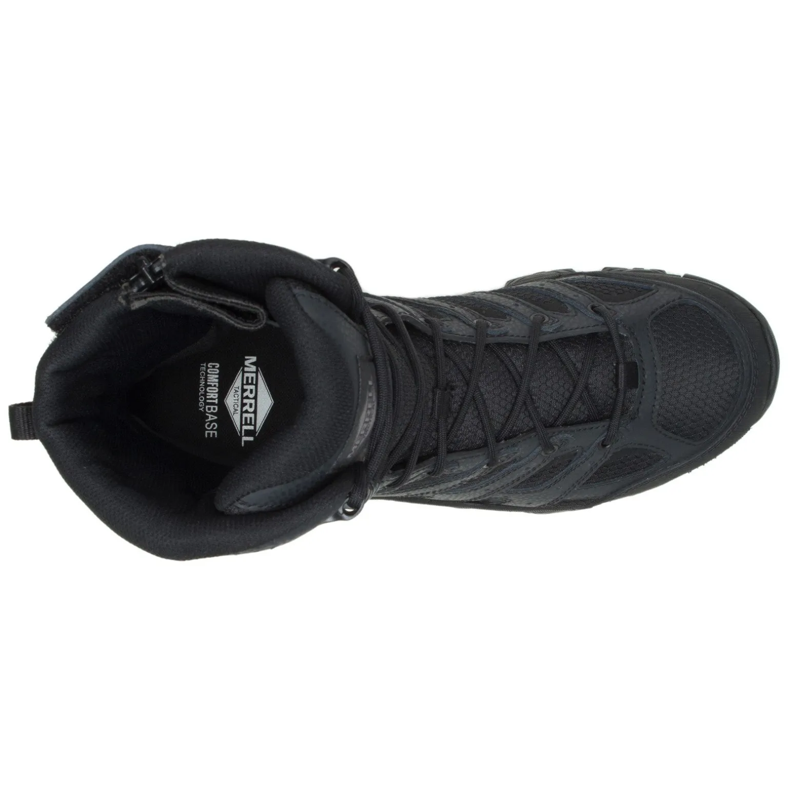 Men's Merrell, Moab 3 WP Tactical Zip 8in Work Boot - Wide Width