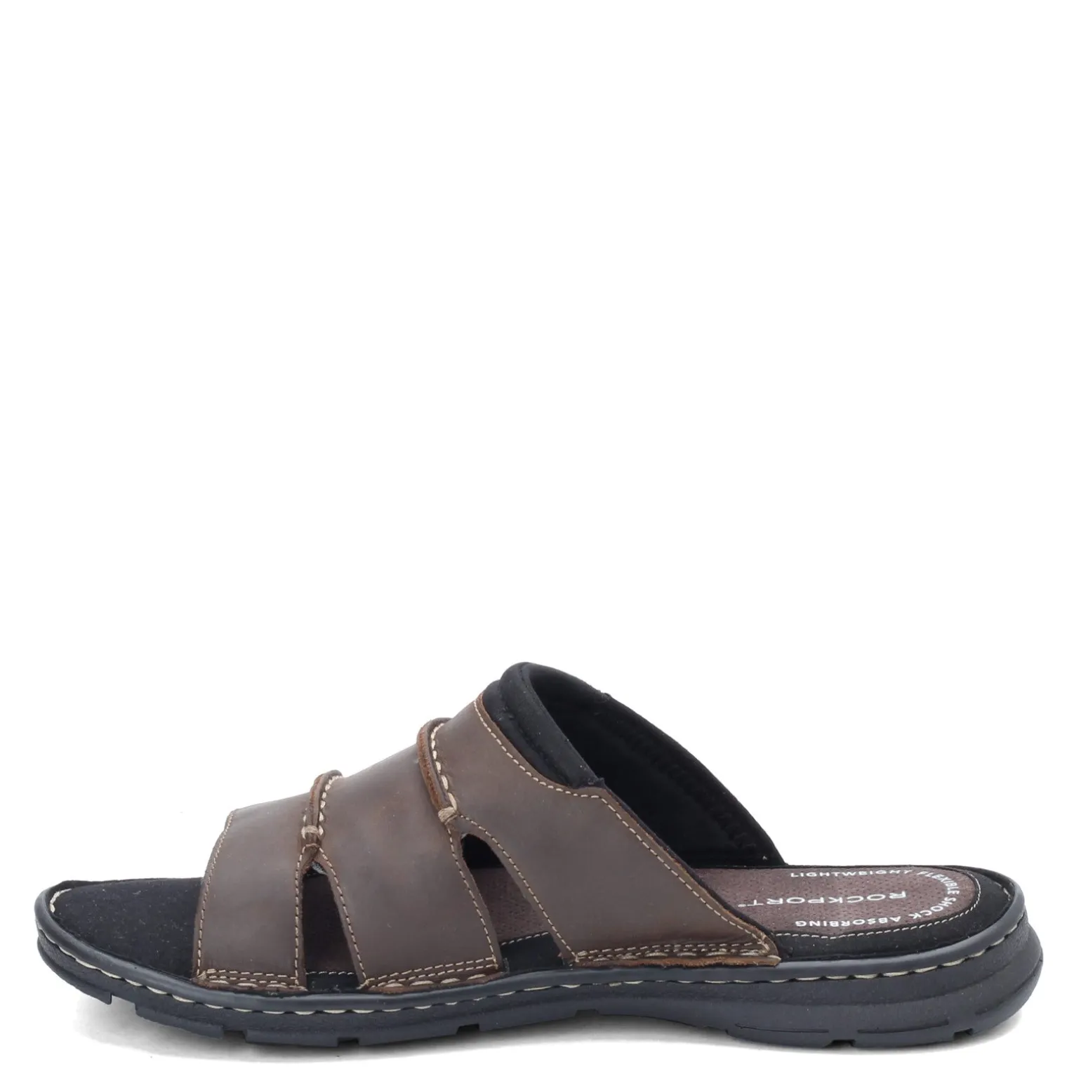 Men's Rockport, Darwyn 3 Band Slide Sandal