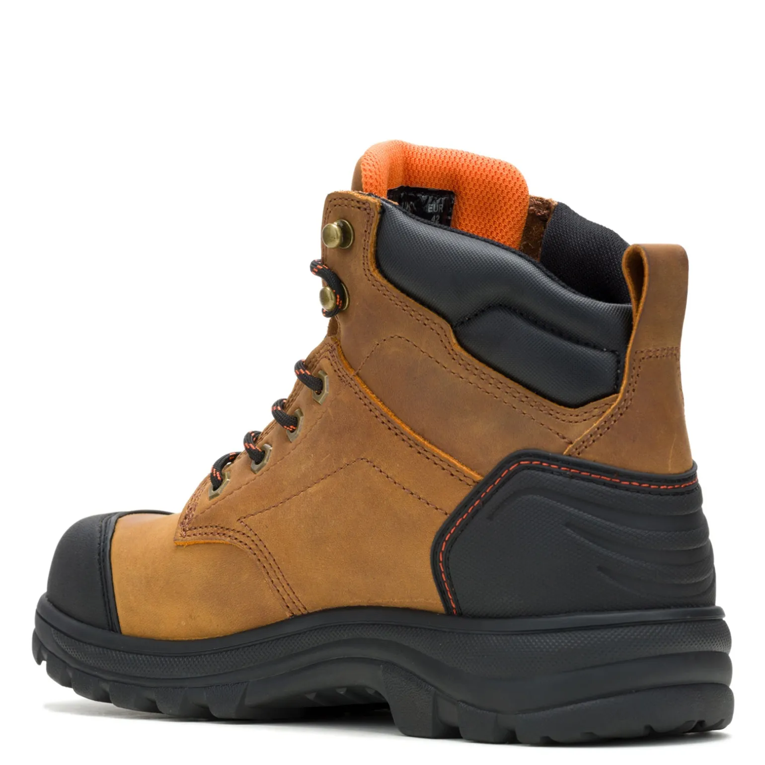 Men's Wolverine Boots, Carlsbad Cap Toe 6-inch Steel Toe Waterproof Work Boot