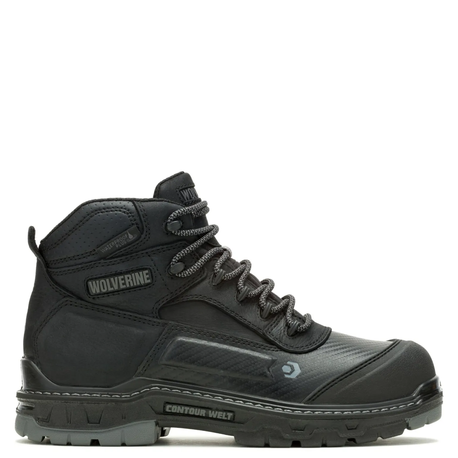 Men's Wolverine Boots, Overpass CarbonMax 6-inch Waterproof Composite Toe Work Boot