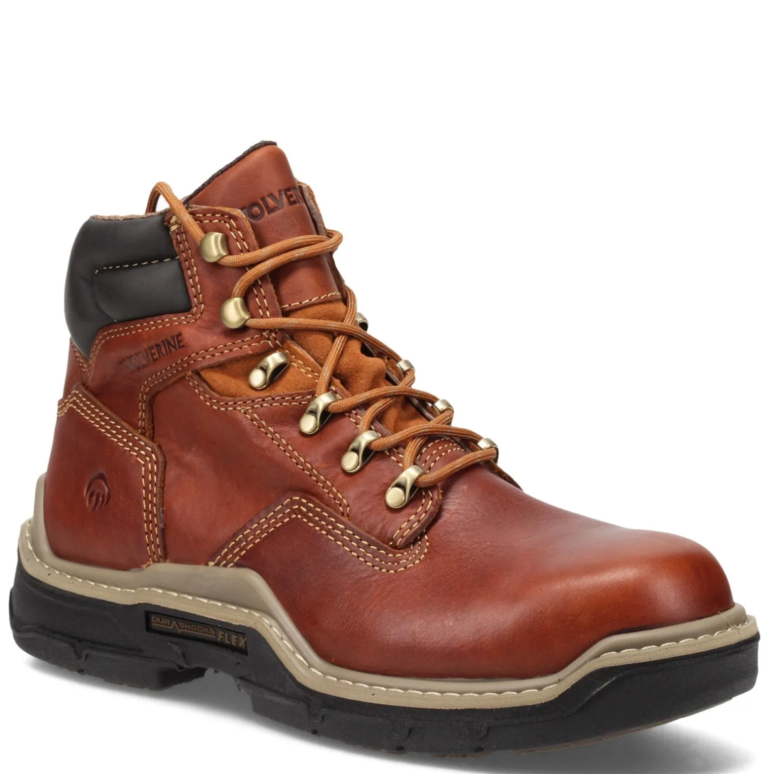 Men's Wolverine Boots, Raider Durashocks 6in Work Boot