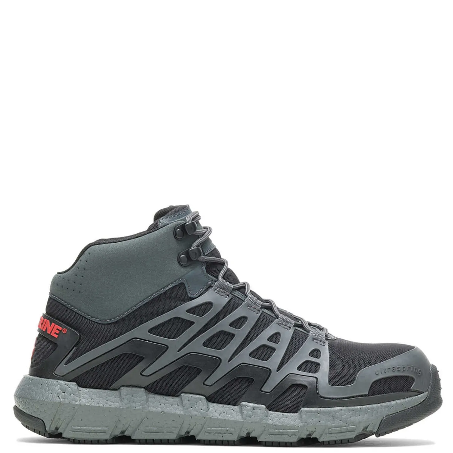 Men's Wolverine Boots, Rev Vent Ultraspring Durashocks Carbonmax Mid Work Boot
