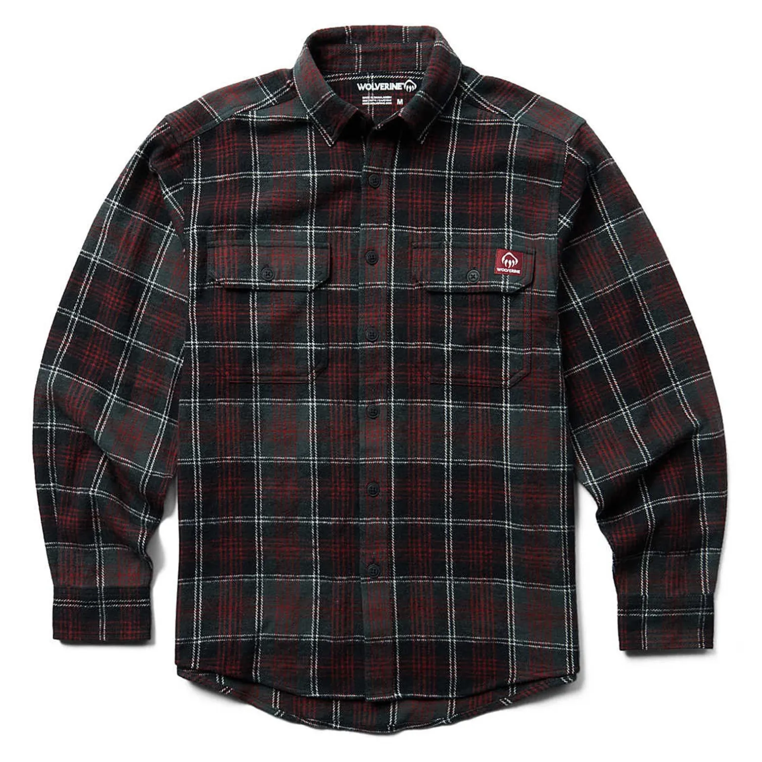 Men's Wolverine, Glacier Heavyweight Flannel Shirt