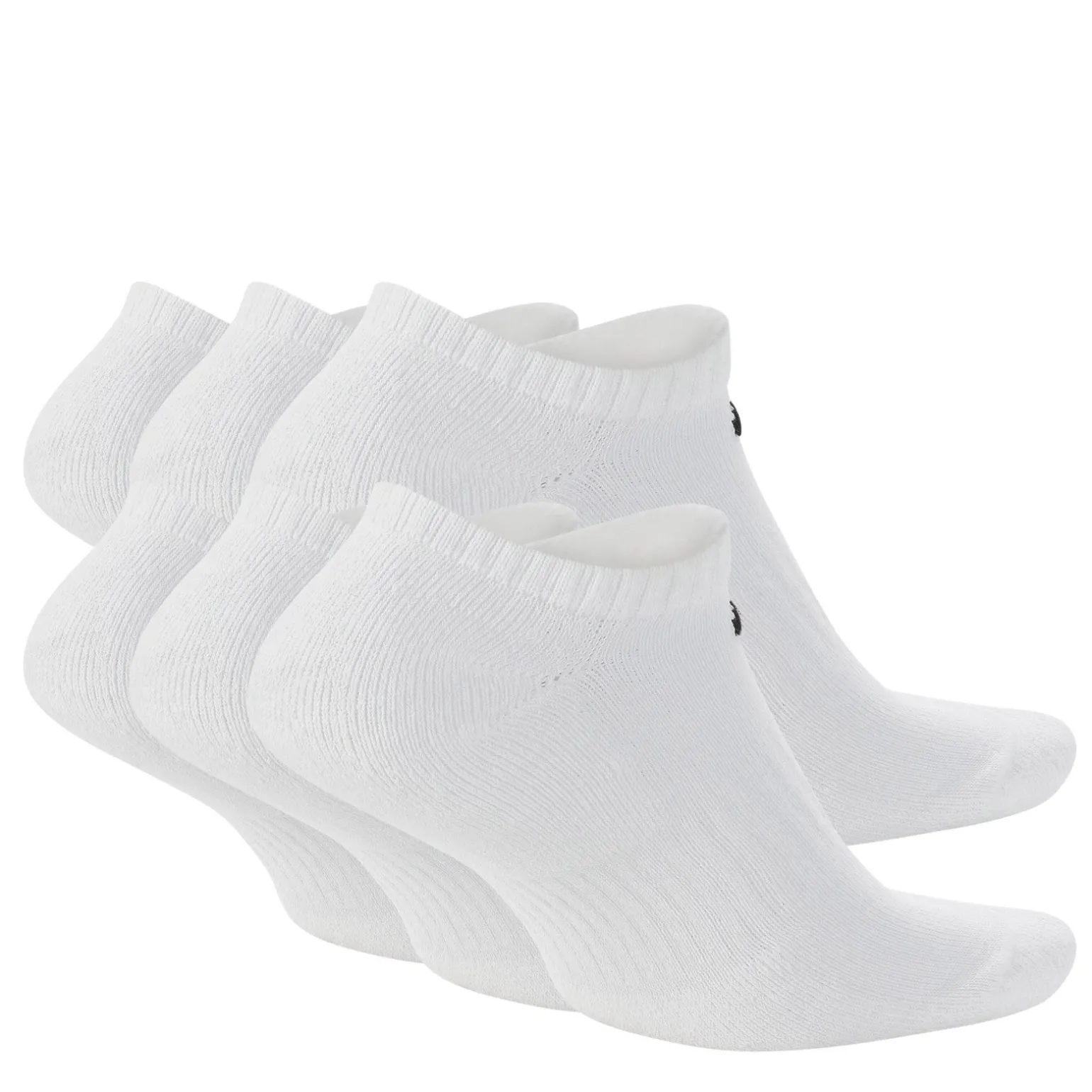 Unisex, Nike, Everyday Cushioned Training No-Show Socks - 6 Pair