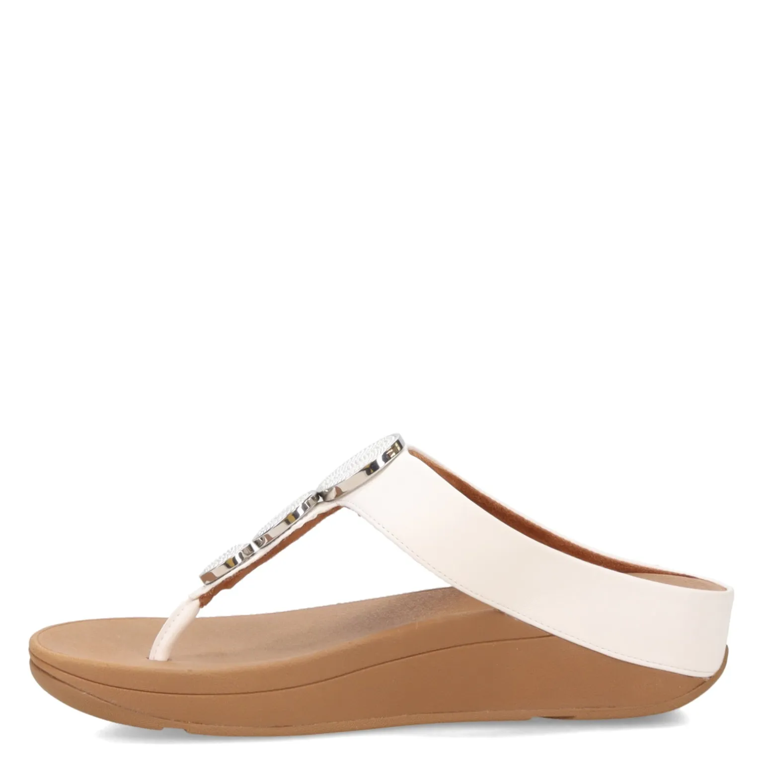 Women's FitFlop, Halo Beaded Circle Toe-Post Sandal