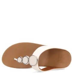 Women's FitFlop, Halo Beaded Circle Toe-Post Sandal