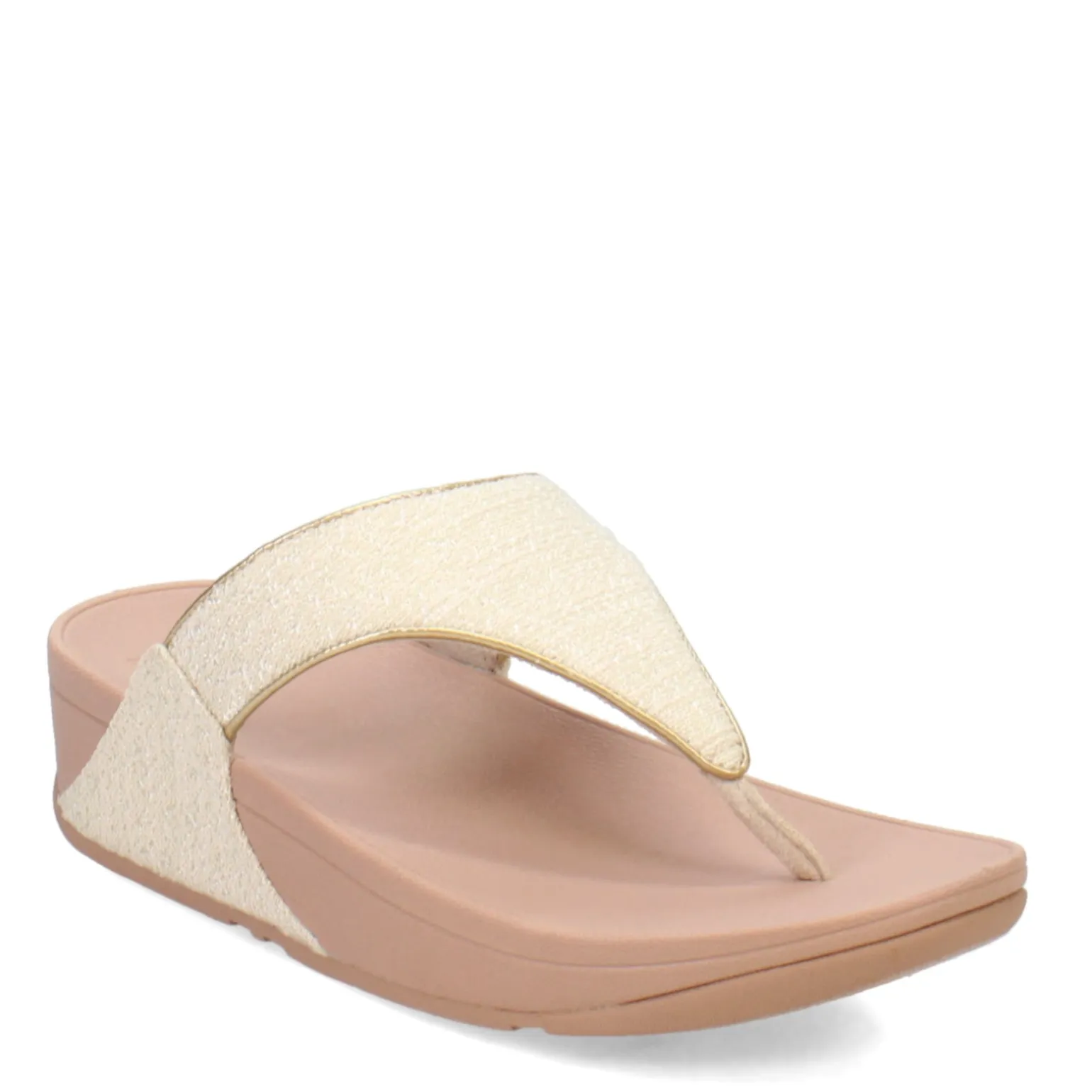 Women's FitFlop, Lulu Shimmerweave Thong Sandal