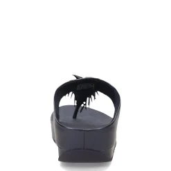 Women's FitFlop, Rumba Beaded Metallic Toe-Post Sandal