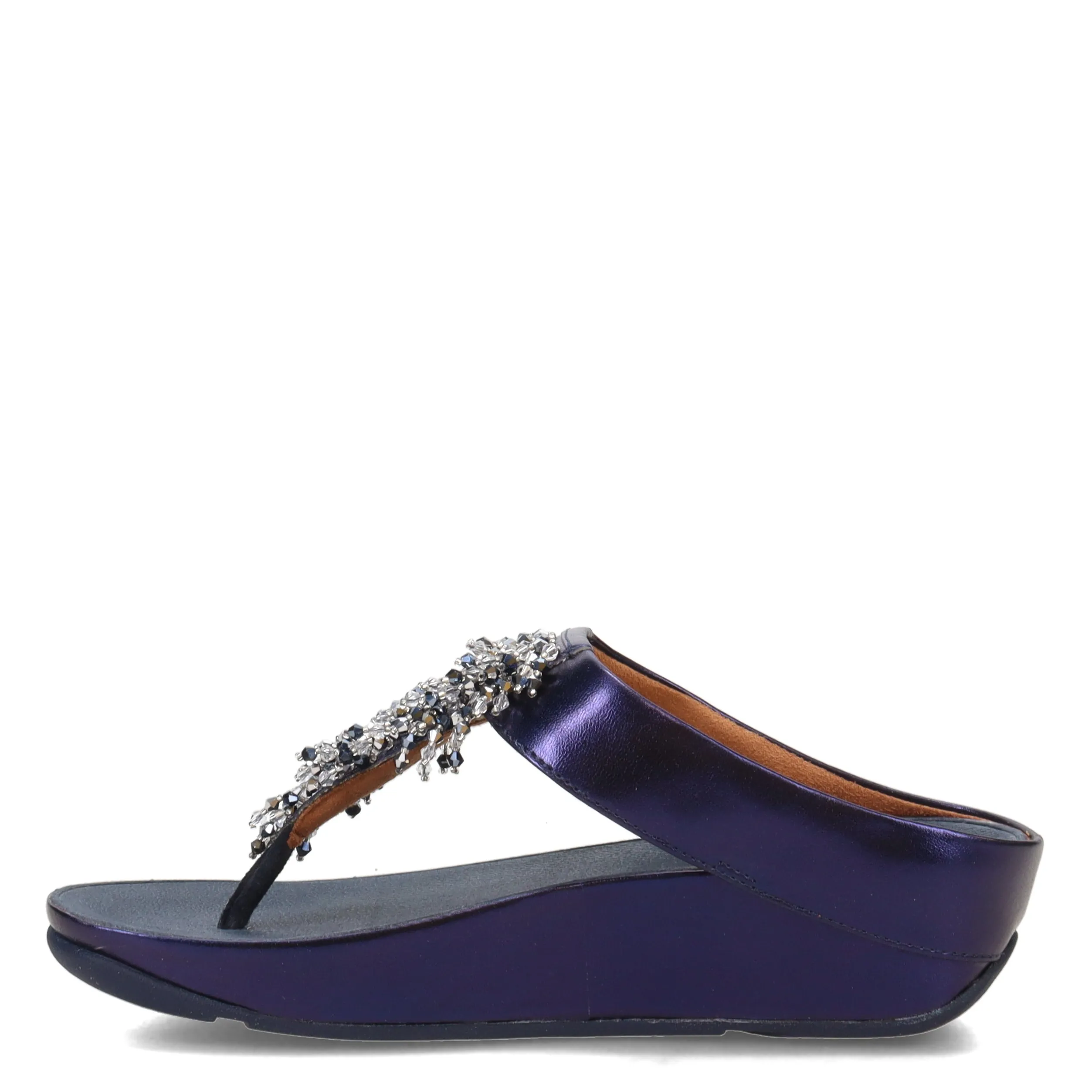 Women's FitFlop, Rumba Beaded Toe-Post Sandal