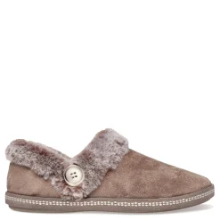 Women's Skechers, Cozy Campfire Fresh Toast Slipper - Wide Width