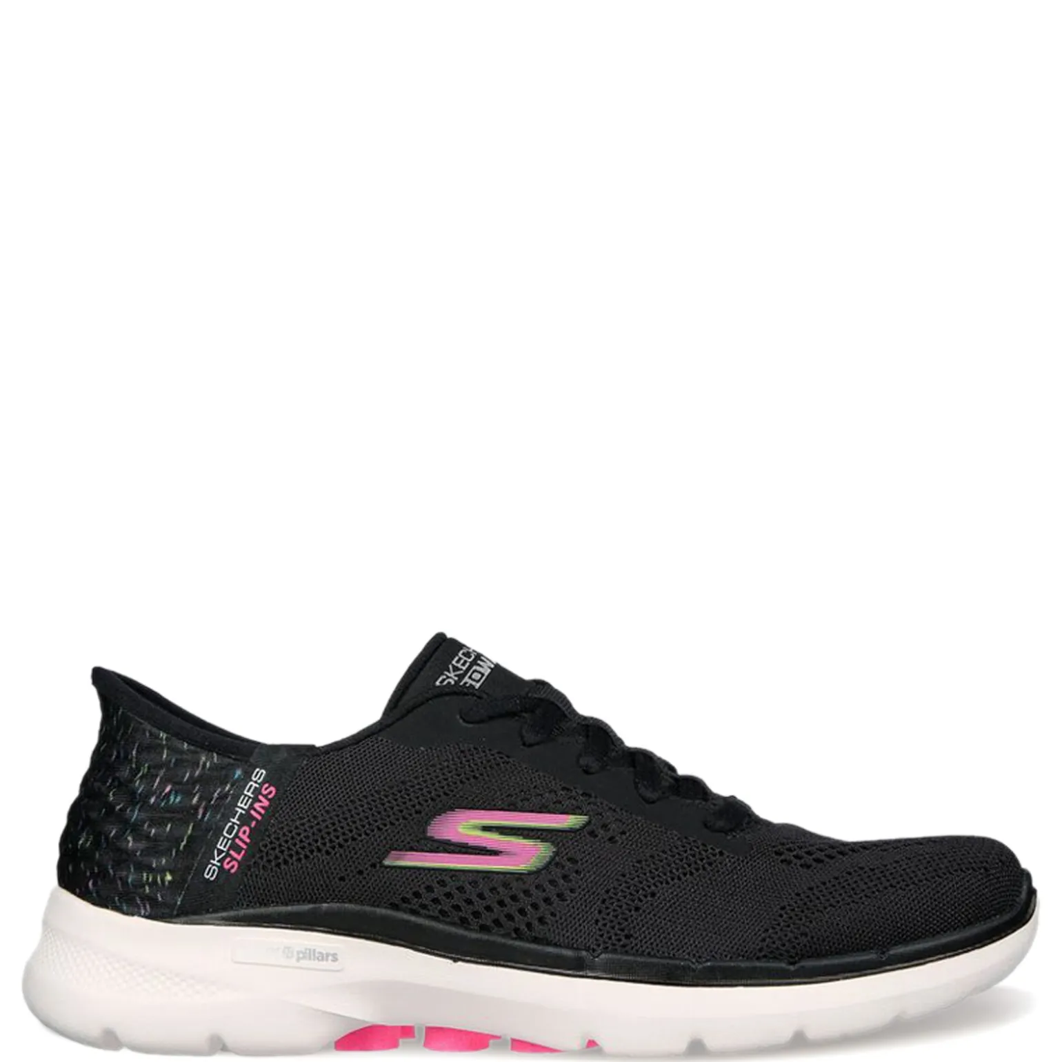 Women's Skechers, Slip-ins: GO WALK 6 - Vivid Idea Walking Shoe